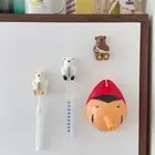 PVC Toothbrush Rack Suction Cup Polar Bear Toothbrush Holder Bathroom