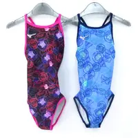 在飛比找蝦皮商城優惠-MIZUNO EXER SUITS 女泳衣 連身中叉泳衣 N