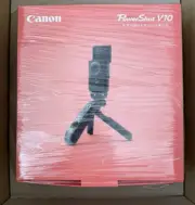 Canon Vlog Camera PowerShot V10 Tripod Grip Kit Black Compact Portable body