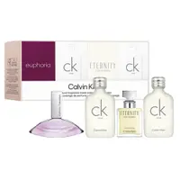 在飛比找PChome24h購物優惠-《Calvin Klein 卡文克萊》CK女性小香水禮盒4入