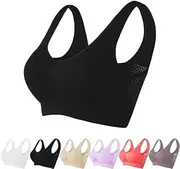 [KBQLXPKJW] 2024 New Breathable Cool Liftup Air Bra, Upgrade Full Support Sports Bra Large Size Lift Up Air Bra for Women/940