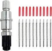 50 Pcs 45 Degree Blade Vinyl Cutter Plotter Cutting Blades for CB09 CB09U Graphtec with Blade Holder Base