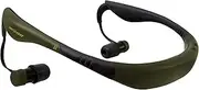 Pro Ears Stealth 28 - PEEBBLK - Electronic Hearing Protection & Amplification - NRR 28 - Behind The Head Ear Buds - Rechargeable Digital Earbuds, Black