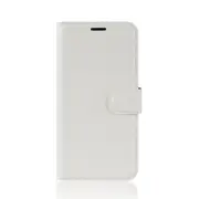 2PC For Wiko Sunny 3Litchi Texture Horizontal Flip Leather Case with Wallet & Holder & Card Slots(White)