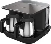 BEKO Arcelik Telve/Turkish/Greek/Lebanese Coffee Maker/Machine, stainless/black (TKM8961 A)