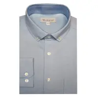 在飛比找momo購物網優惠-【MURANO】休閒牛津長袖襯衫-淺藍(牛津)