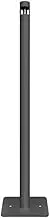 Outdoor Trash Can Stainless Steel Vertical Chimney, Shopping Center Ashtray, Outdoor Vertical Fire Extinguisher Outside Garbage can(Black)