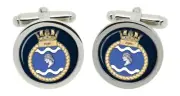 HMS Juno, Royal Navy Cufflinks in Box