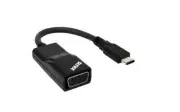 SUNIX USB Type C to VGA Adapter, Compliant with VESA DisplayPort, Driver free un