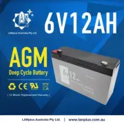 NEW 6V 12AH UPS SLA AGM Deep Cycle Rechargeable battery 6volt Solar Scooter Toy