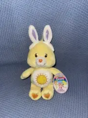 Care Bears Funshine New Bunny Ears Stuffed Plush Doll Toy Rabbit Easter Bear Egg