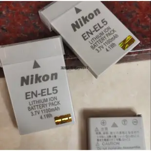 原廠Nikon尼康EN-EL5電池MH-61充電器電池COOLPIX P80 P90 P100 500 510 520