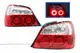 大禾自動車 LED 紅白 晶鑽 尾燈組 適用 SUBARU IMPREZA WRX 01-03 4門