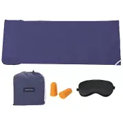 82.6x29" Sleeping Bag Liner Travel Camping Sleep Sheet Sack Set Light Purple