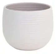 Scheurich SADO CREAM CERAMIC POT Indoor Use *German Made- 18x15cm Or 24x18cm
