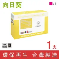 在飛比找Yahoo奇摩購物中心優惠-【向日葵】for HP CE403A 507A 紅色環保碳粉