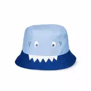 NEW NWT Carter's Toddler Boy Shark Sun Hat SIZE 2-5T Under Chine Strap
