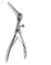 Killian Nasal Septum Speculum Angled Medium 2.5" Blade 6" Length With Set Screw