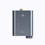 FiiO NEWK3 Amplifier Headphone Amps Portable High Resolution 384kHz/32bit DSD256 USB Type-C Lossless for PC/Laptop/Smartphones/Speaker Home Audio(Titanium)