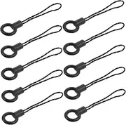 SEWACC 10Pcs Adjustable Mobile Phone Lanyard with Detachable Accessories Lock Lightweight Wrist Strap for Keys and Phone Versatile Keychain Hook for Everyday Use