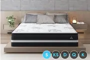 34cm Mattress Pocket Spring STARRY EUCALYPT Bedding