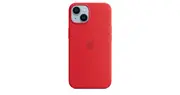 iPhone 14 Silicone Case with MagSafe — (PRODUCT)RED