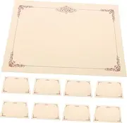 TOVINANNA Versatile Certificate of Completion Paper 25 Blank Certificates for Printing Decorative Functional for Occasion