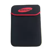 Samsung 12" Neoprene Case for MacBooks, Laptops, Surfaces, Chromebooks Black-Red