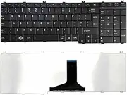 New Laptop Replacement Keyboard For Toshiba Satellite Laptop L655 L655D C655 C655D C650 C650D L650 L650D UK Layout QWERTY Non-Backlit Keyboard without frame Black Colour
