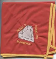 NECKERCHIEF FROM NORTHERN NEW JERSEY COUNCIL-BLOOMFIELD, N.J. -TROOP 2