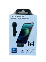 Wireless Lavalier Microphone For iPhone for Vlogging, YouTube, etc New Seale