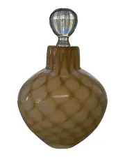 hand blown art glass perfume bottle Free Shipping