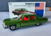 TOMICA F2 - CADILLAC FLEETWOOD BROUGHAM [MET. GREEN] MINT VHTF MADE IN JAPAN
