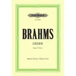 JOHANNES BRAHMS COMPLETE SONGS VOL. 1