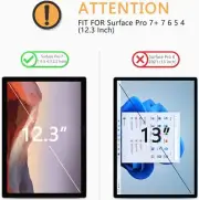 Surface Pro Screen Protector 7/6/5/4 [High Responsivity] [High Definition]