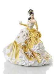 SPECIAL OFFER THE ENGLISH LADIES CO CONGRATULATIONS GOLD DOLL FIGURE NEW & BOXED