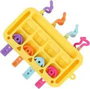 Activity Board for Baby - Early Learning Toys,Educational Toddler Activity, Silicone Plug-in Toys for School Classroom Kindergarten