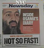 Osama Bin Laden Ny Newsday May 12 2011