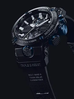 【威哥本舖】Casio原廠貨 G-Shock GWR-B1000-1A1 專業飛行系列 太陽能六局電波藍芽錶