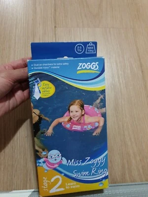ZOGGS Stage 2 Miss Zoggy Swim Ring Learn To Swim 2-3 yrs. Max 15 kg.