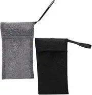 minkissy Nylon Soap Bag for Soap Bars Mesh Soap Saver Bag Exfoliating Pouch Soap Bar Holder Scrubber Easy Bathing Experience