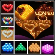 Flickering LED Candle Tea Light Tealight Flameless Wedding Xmas Battery Included
