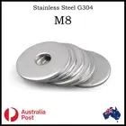 M8 Mudguard Washers Flat Washer Stainless Steel A2 G304