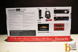 [反拍樂器] Focusrite Scarlett 2i2 Studio新版三代錄音介面套裝組