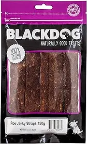 BLACKDOG ROO JERKY STRAPS 150G