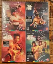 Bruce Lee 1971-1977 4K Ultra HD Arrow Video Limited Edition 7 Discs