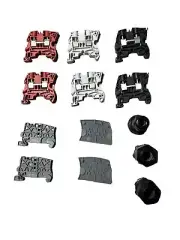 Solar Junction Box Pass Through Kit, 2 Circuit, Use with SolaDeck, EZ Solar, etc
