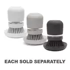 Quality Brabantia Refillable Soap Dispensing Dish Brush with Storage Tray