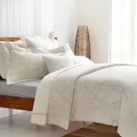 在飛比找momo購物網優惠-【Cozy inn】民謠-300織精梳棉四件式被套床包組(特