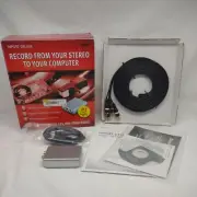 New XiteI Inport Deluxe Software Record From Your Stereo InTo Your Computer. N